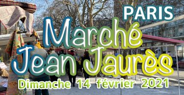 ■パリのマルシェNo.72 – 19区 Jean Jaurès (ジャン・ジョーレ)