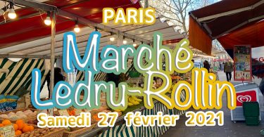 ■パリのマルシェNo.28 – 12区 Ledru-Rollin (ルドリュ-ロラン)
